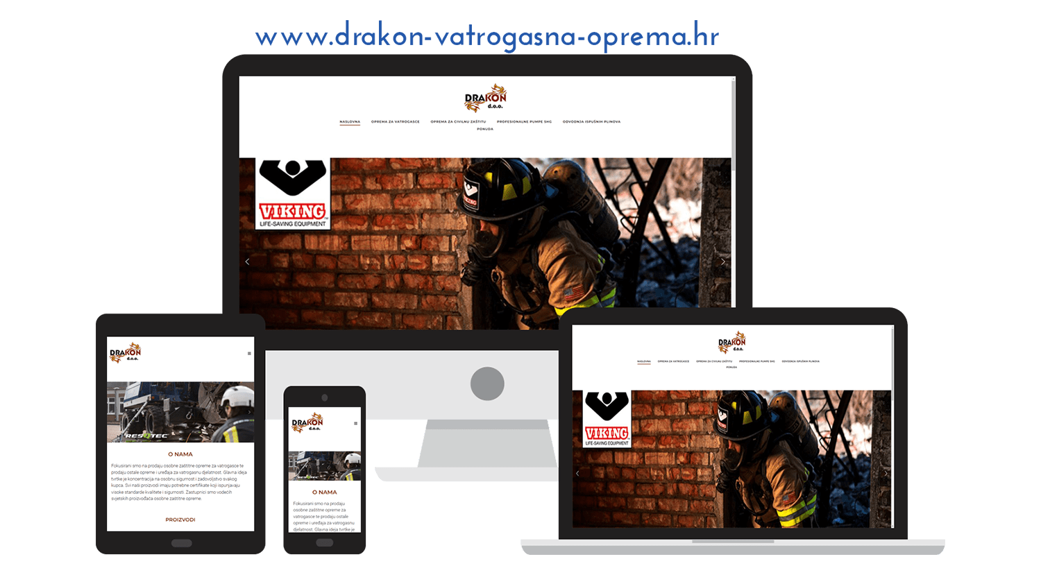 drakon-vatrogasna-oprema - MAJOFI Portfolio